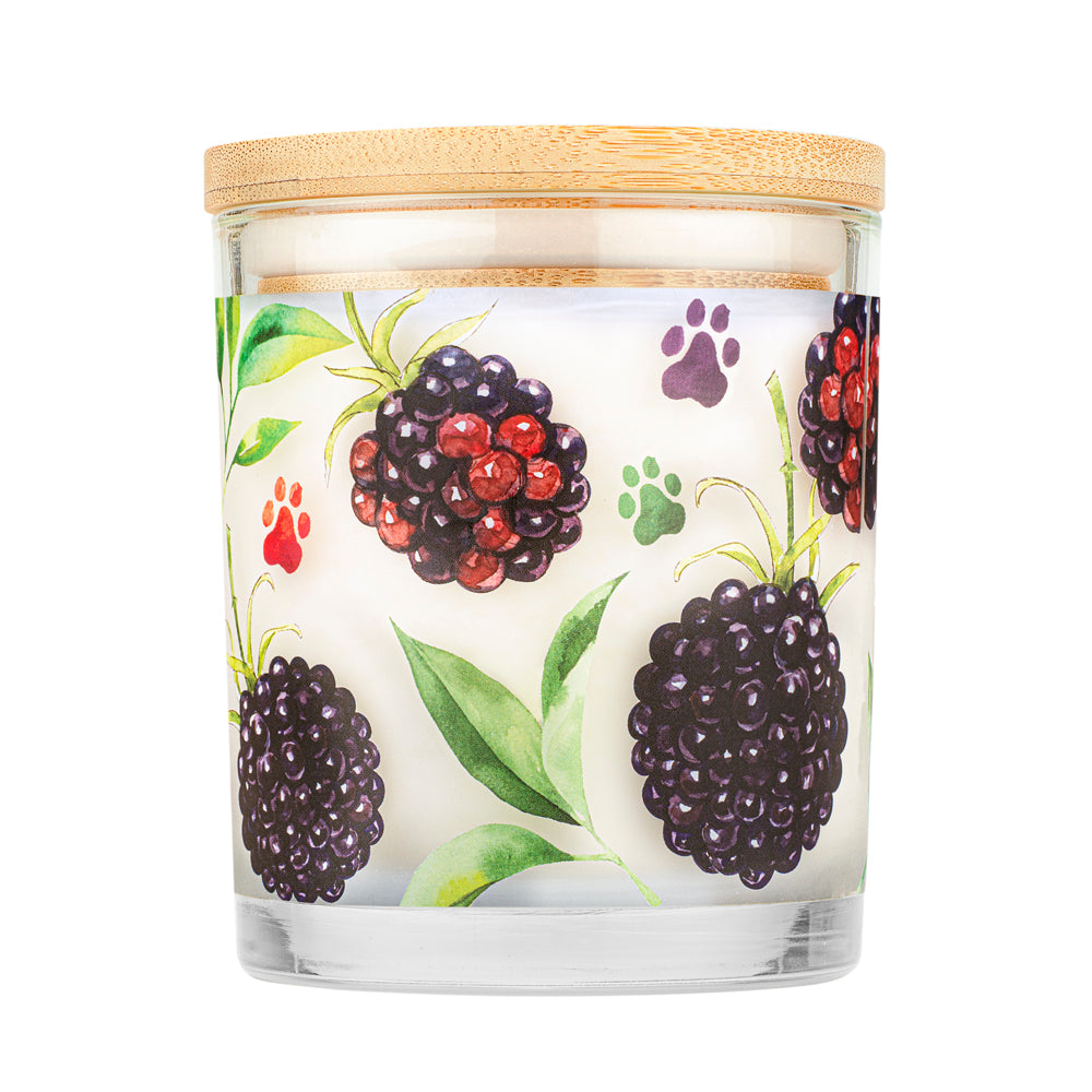 Blackberry Tea Candle Back