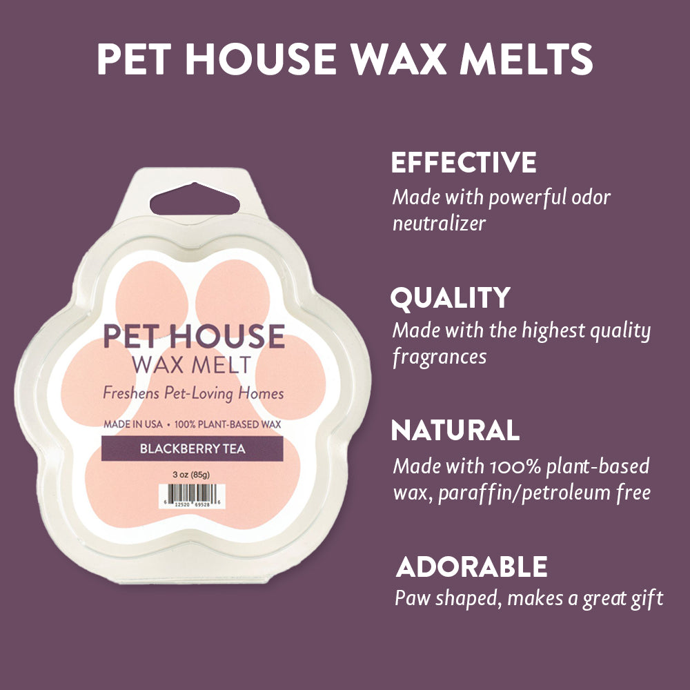 Blackberry Tea Wax Melt Infographics