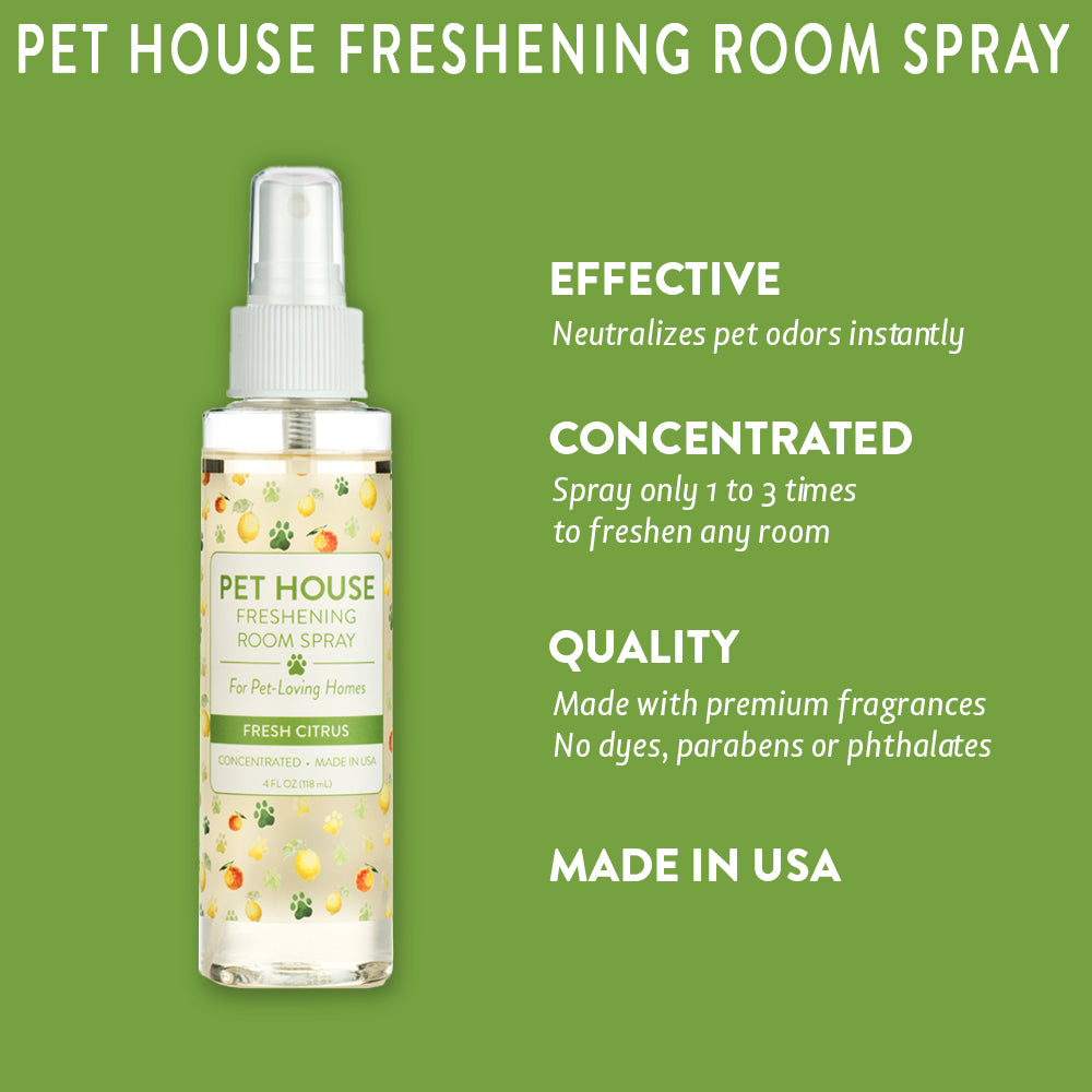 Fresh Citrus Room Spray infographics