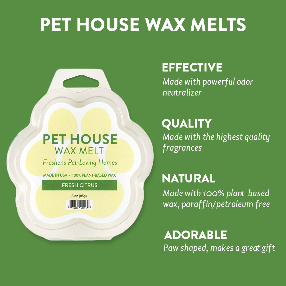 Fresh Citrus Wax Melt infographics