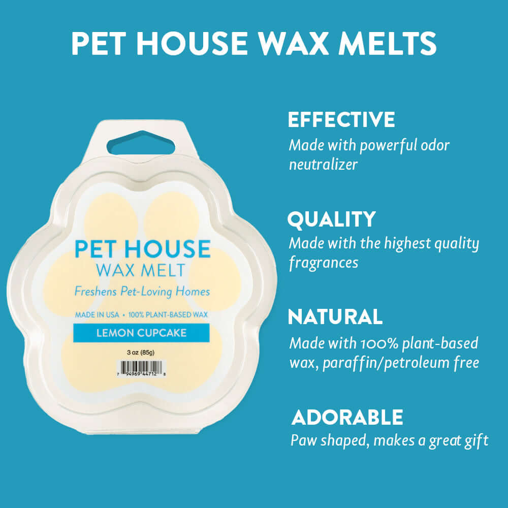 Lemon Cupcake Wax Melt infographics