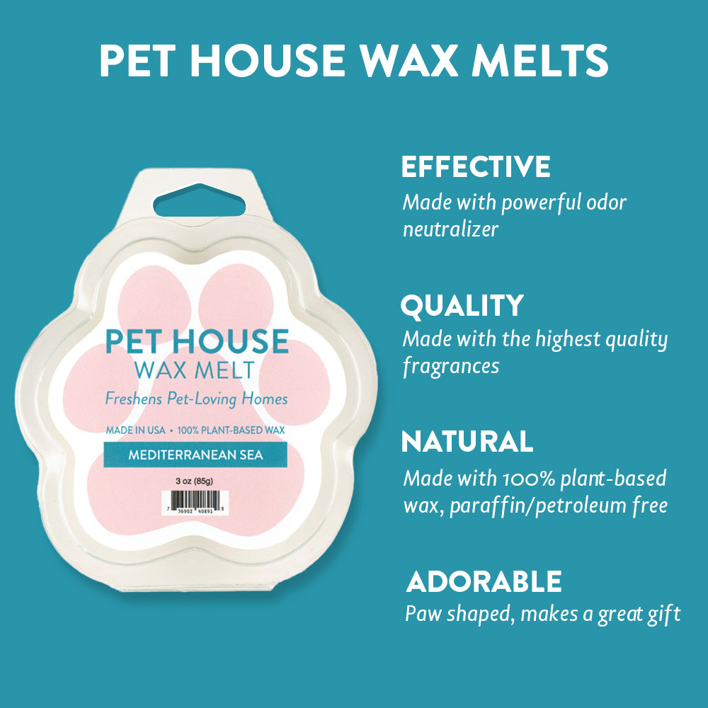 Mediterranean Sea Wax Melt Infographics