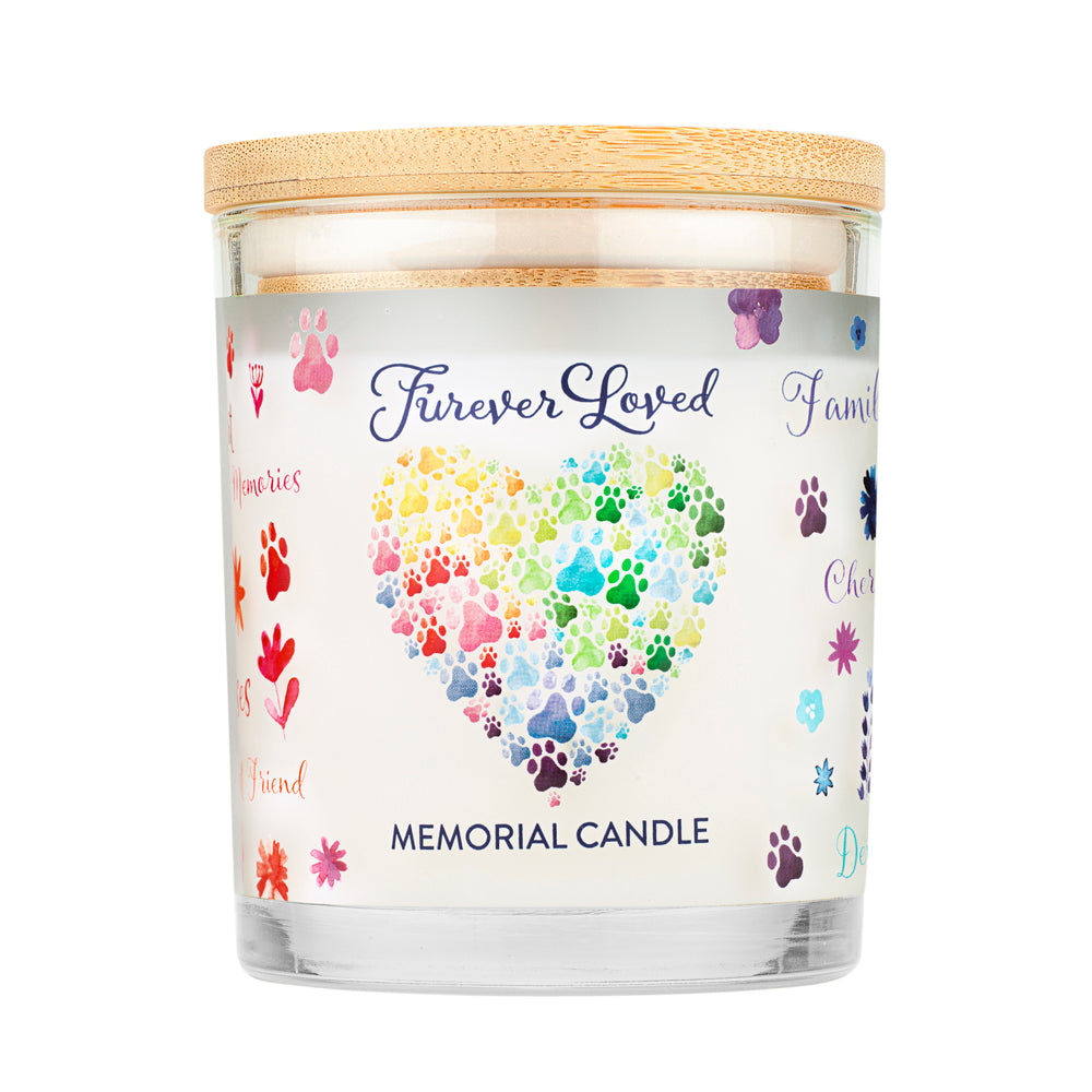 Furever Loved Memorial Candle