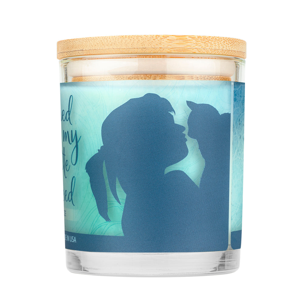 Ocean Breeze Candle Left Side