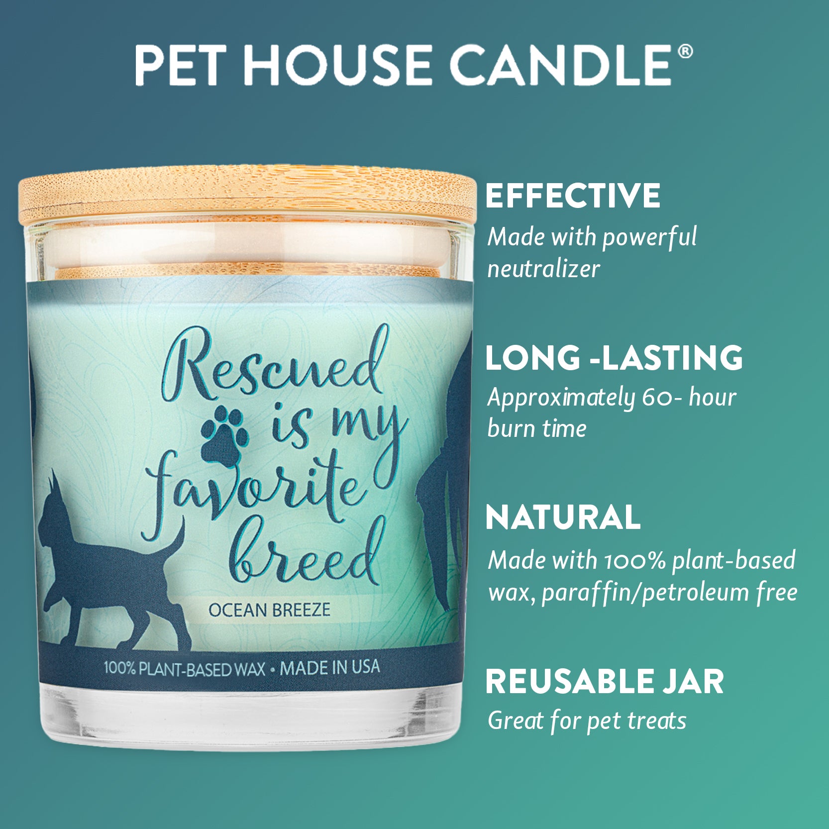 Ocean Breeze Candle infographics