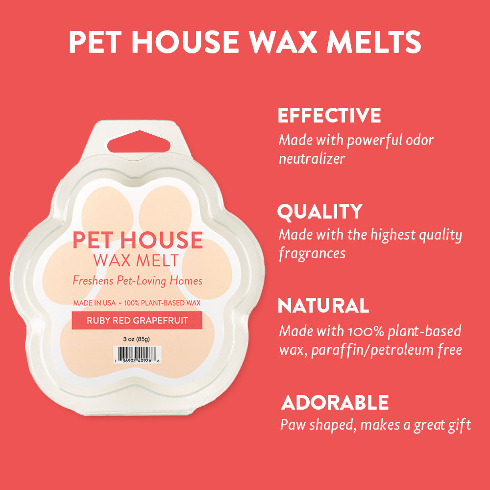 Ruby Red Grapefruit Wax Melt infographics