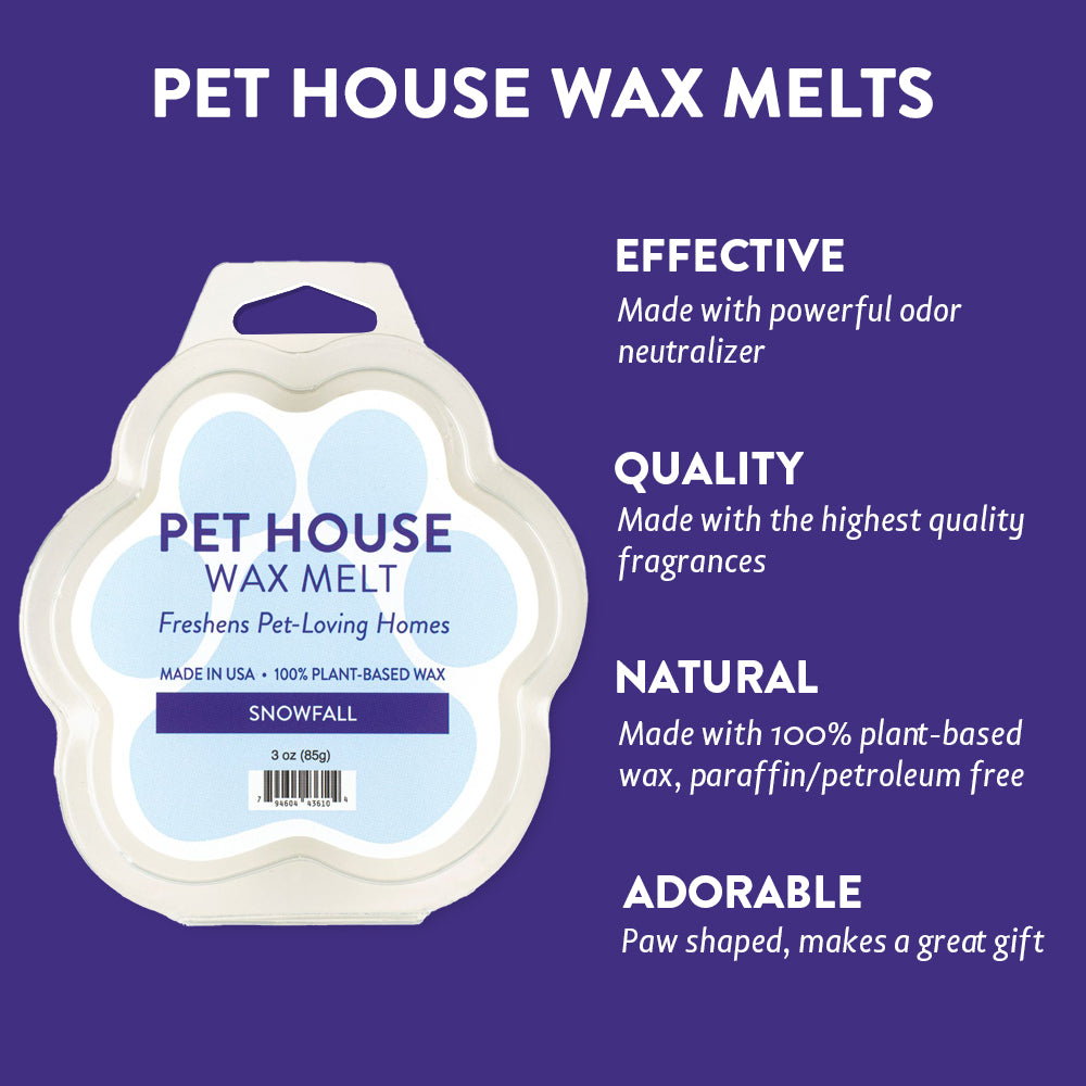 Snowfall Wax Melt infographics