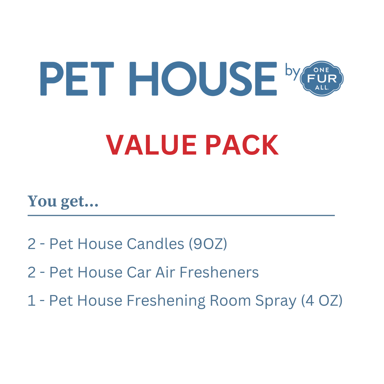 Value Pack information