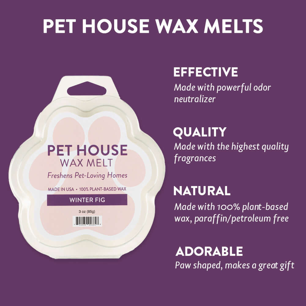 Winter Fig Wax Melt infographics