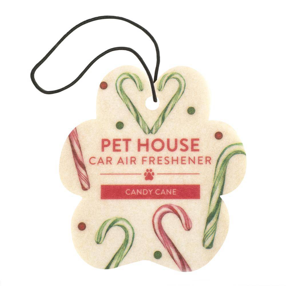 Candy Cane Car Air Freshener Back