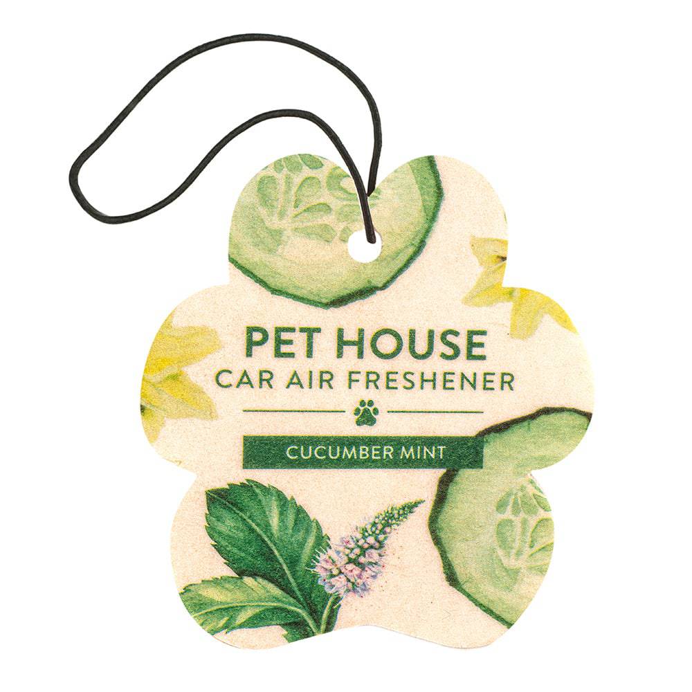 Cucumber Mint Car Air Freshener Back