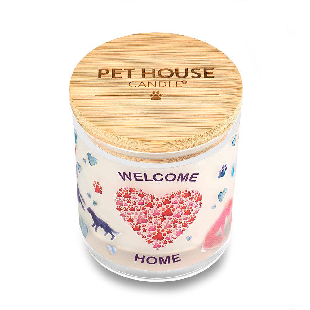 Welcome Home Candle High Angle