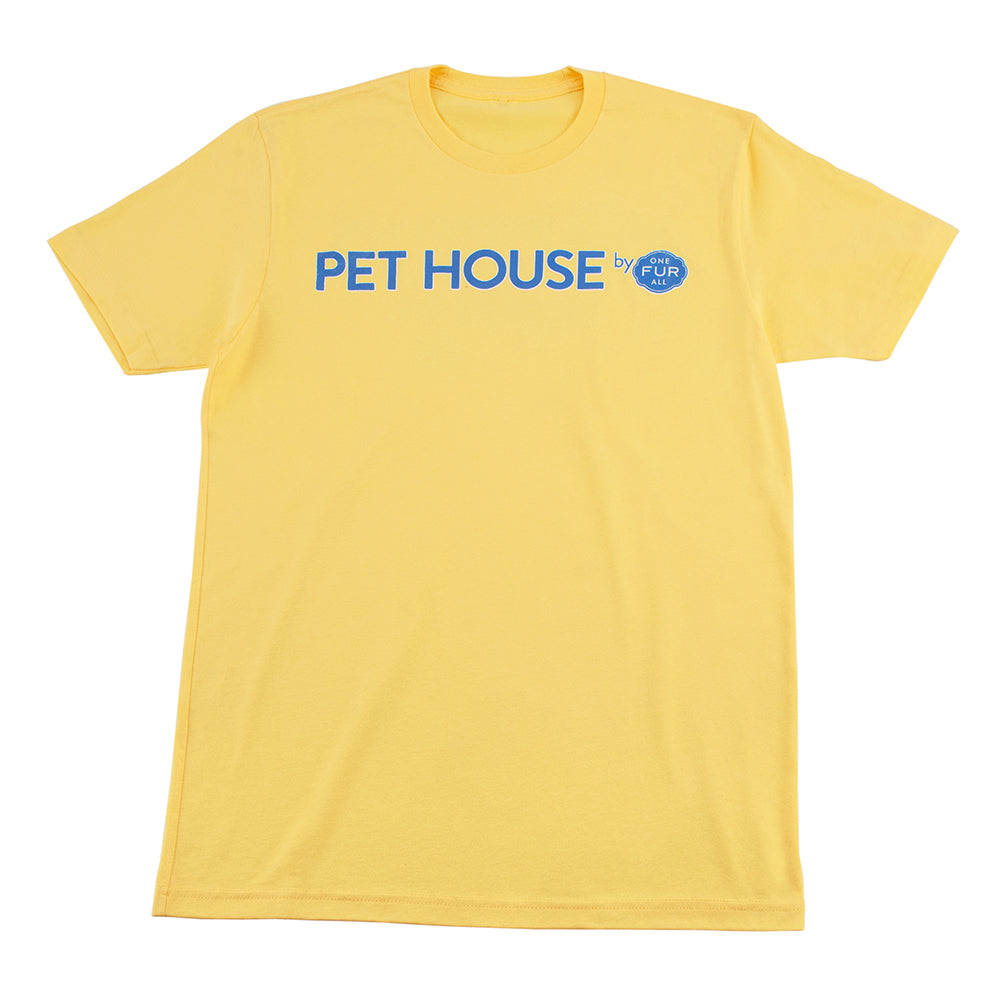 Pet House Yellow T Shirt