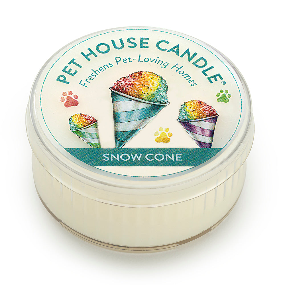 Snow Cone Mini Candle